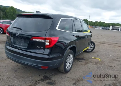 2019 Honda Pilot Lx из США, поврежденный, VIN 5FNYF6H12KB030980